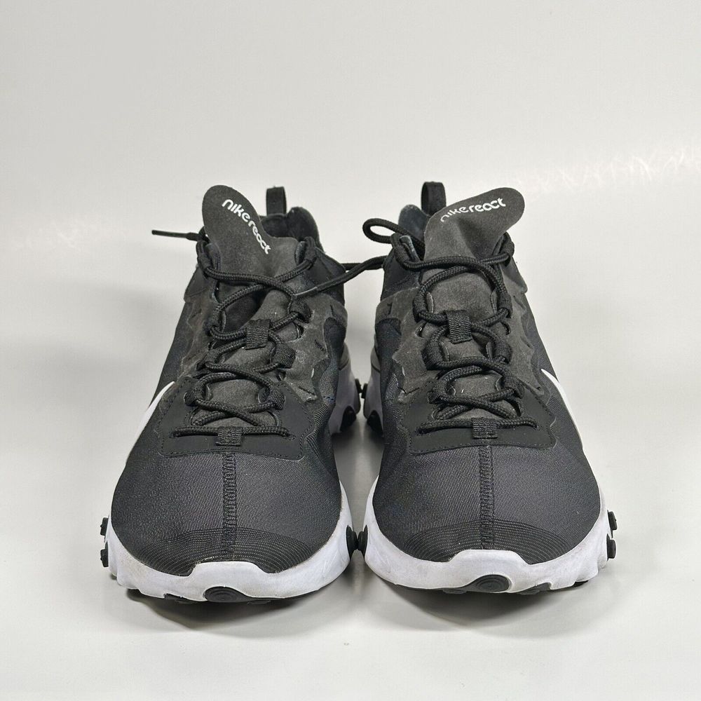 Nike React Element 55 Running Sneaker Mens US Size 11.5 Shoes - Black BQ6166-003 - Picture 3 of 16